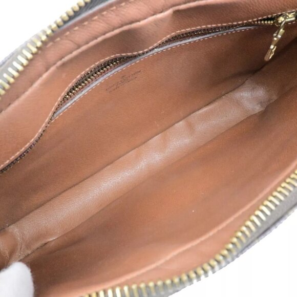 LOUIS VUITTON Marly Dragonne GM Clutch Hand Bag Monogram Brown M51825 68ED665 - Picture 6 of 16